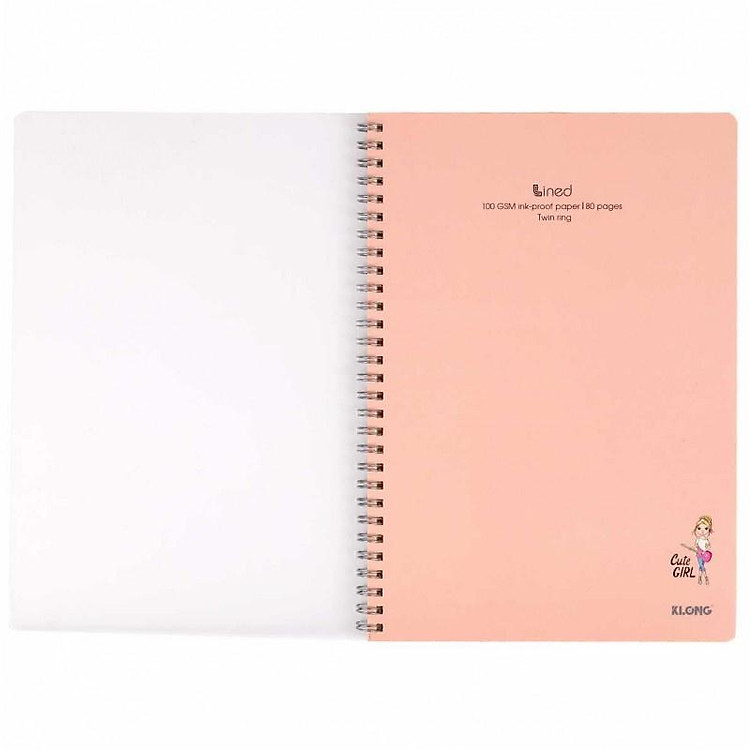 Vở Kẻ Ngang Lò Xo Kép B5 (80 trang) - Ảnh 2