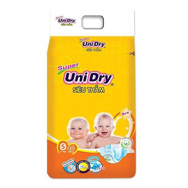 Tã Dán UniDry Super Gói Đại S46 (46 Miếng)