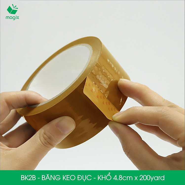 Băng Keo Đục BK2B (6 cuộn, 4.8cm x 200yard) - Ảnh 5