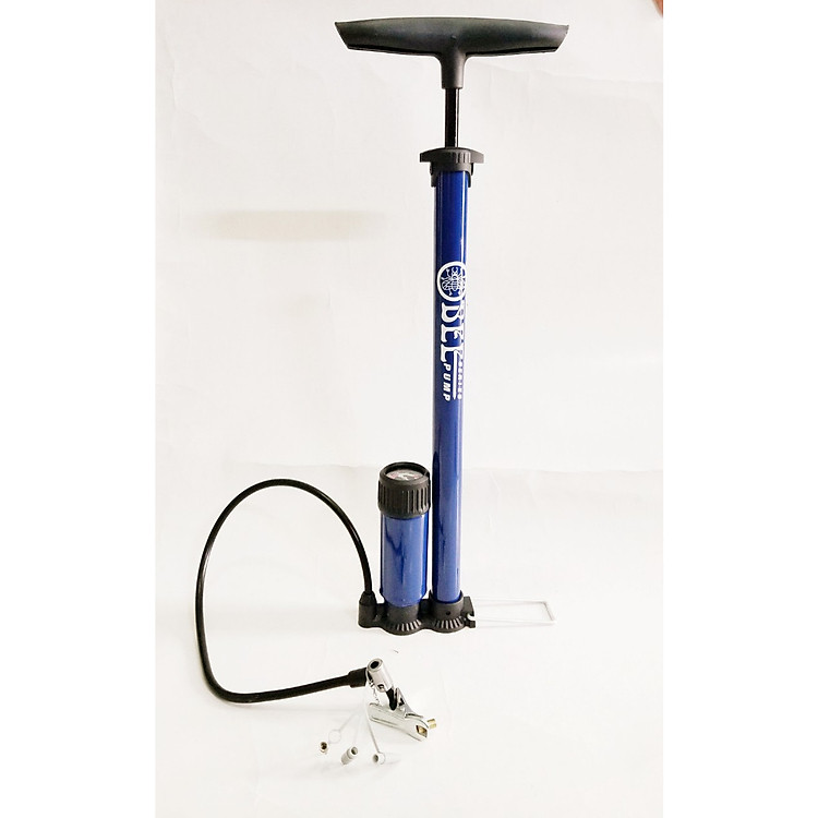 Bơm hơi xe đạp xe máy có đồng hồ