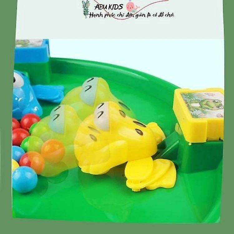 Đồ chơi ếch ăn bi - Hàng chính hãng Chính hãng Tiết kiệm - Hình ảnh 5