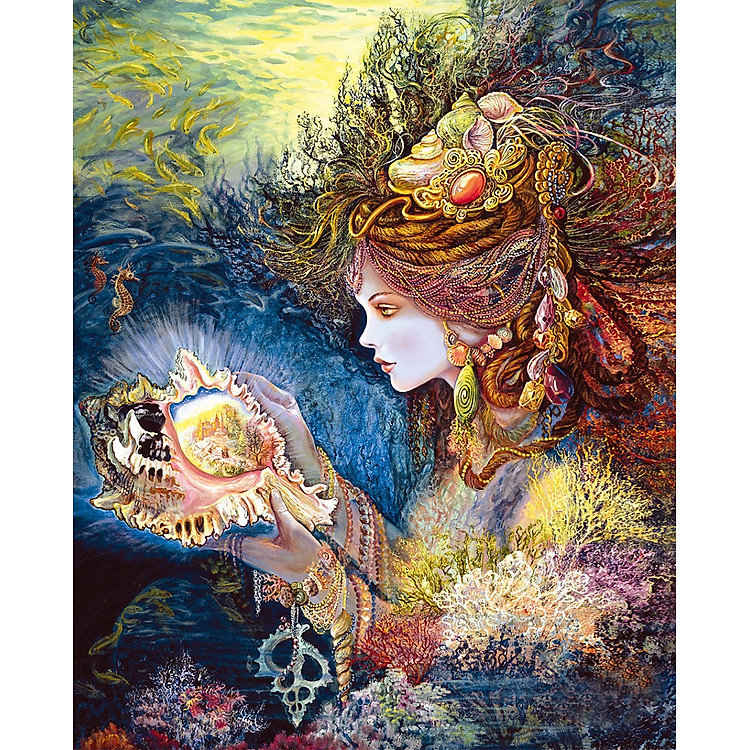 Bộ tranh xếp hình 500 mảnh Nữ Hoàng Biển Chính hãng Giá rẻ - Hình ảnh 2