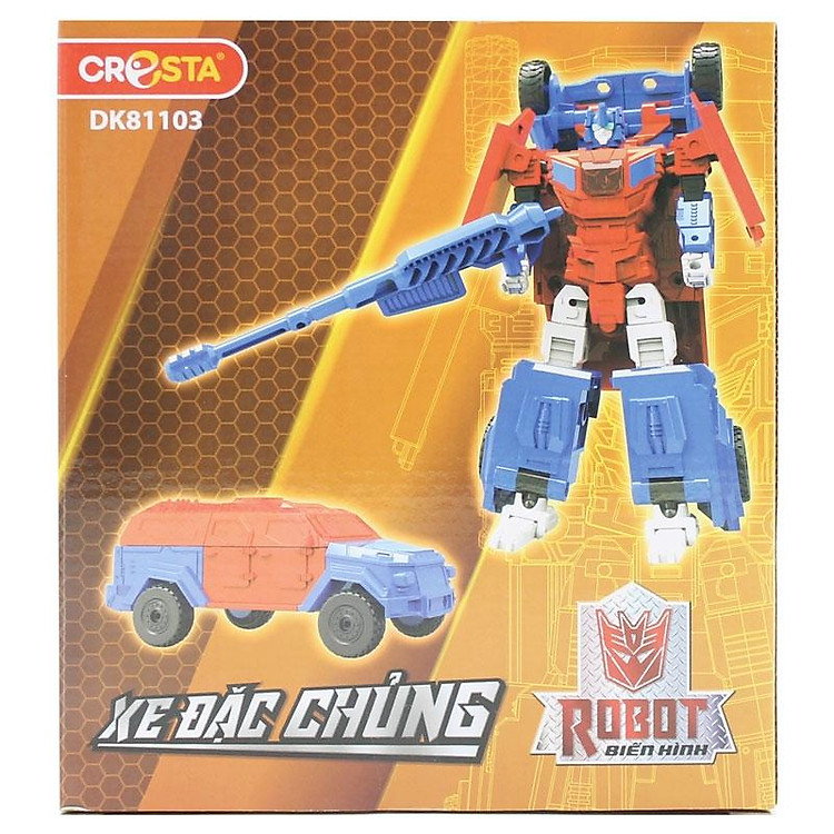 Mua Đồ Chơi Robot Biến Hình Cresta DK81103 Chính hãng Giá rẻ - Hình ảnh 4
