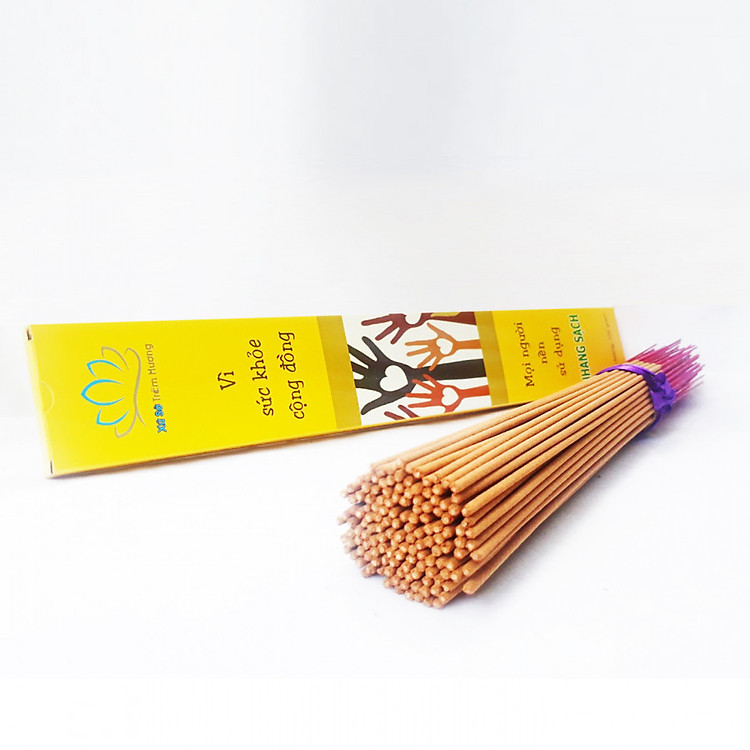 Nhang Trầm Hương Sạch Nguyên Chất 40cm - 100gram - Loại trung