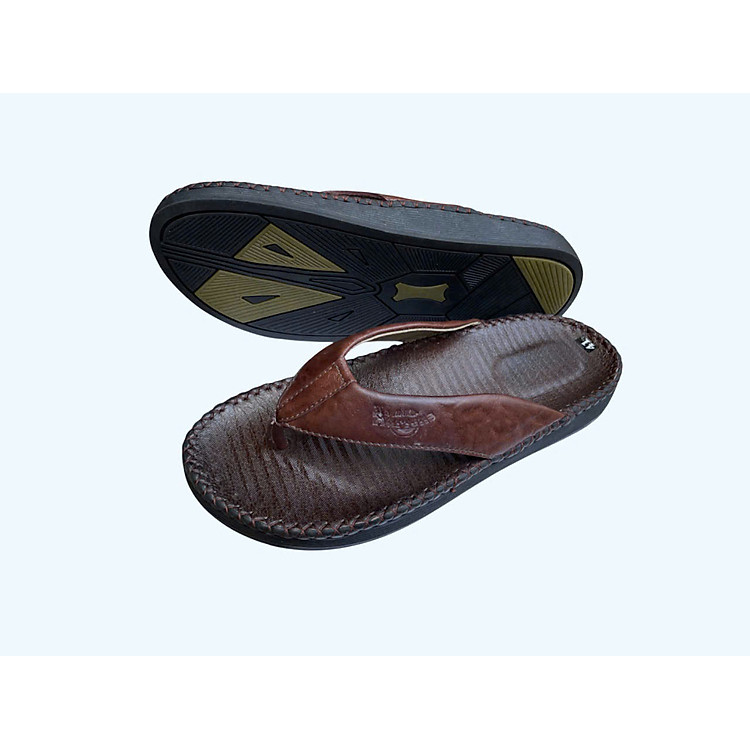DÉP KẸP CHẤT LIỆU DA BÒ VATIS V17062