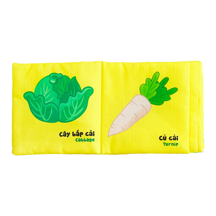 Sách Vải Đa Tương Tác Cho Bé Chính hãng Ưu đãi - Hình ảnh 4