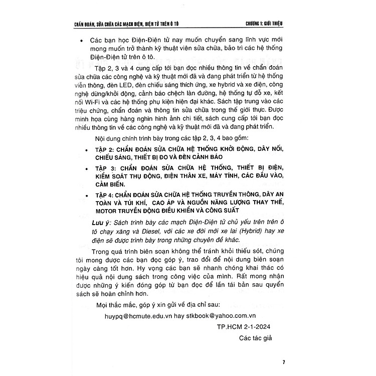 Chẩn Đoán, Sửa Chữa Các Mạch Điện, Điện Tử Trên Ô Tô - Ảnh 7