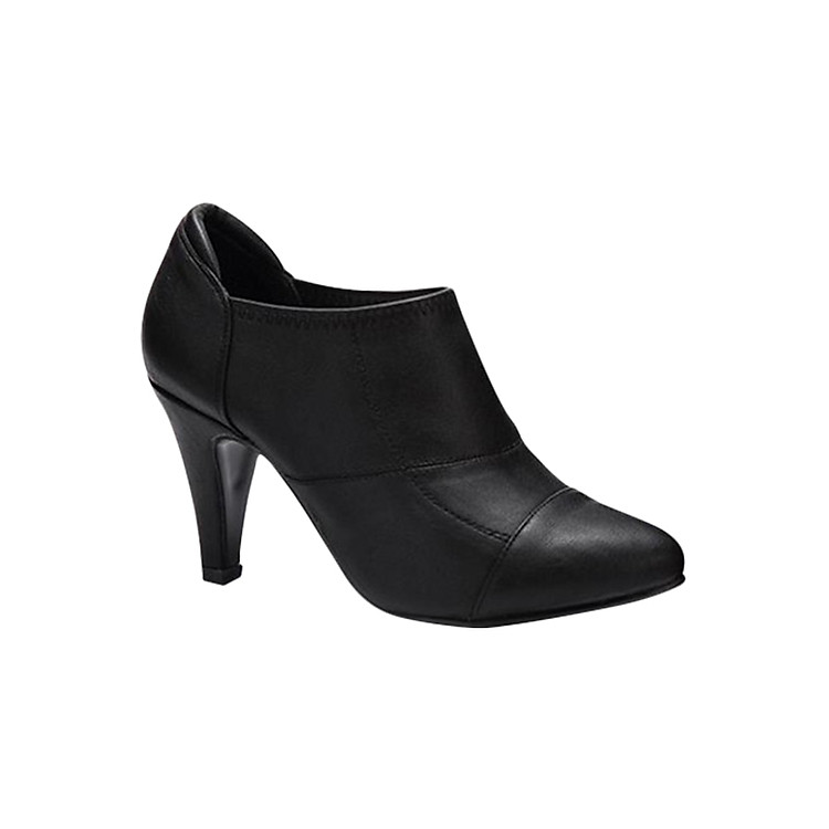 Giày Boots Cổ Ngắn 1990A - Đen
