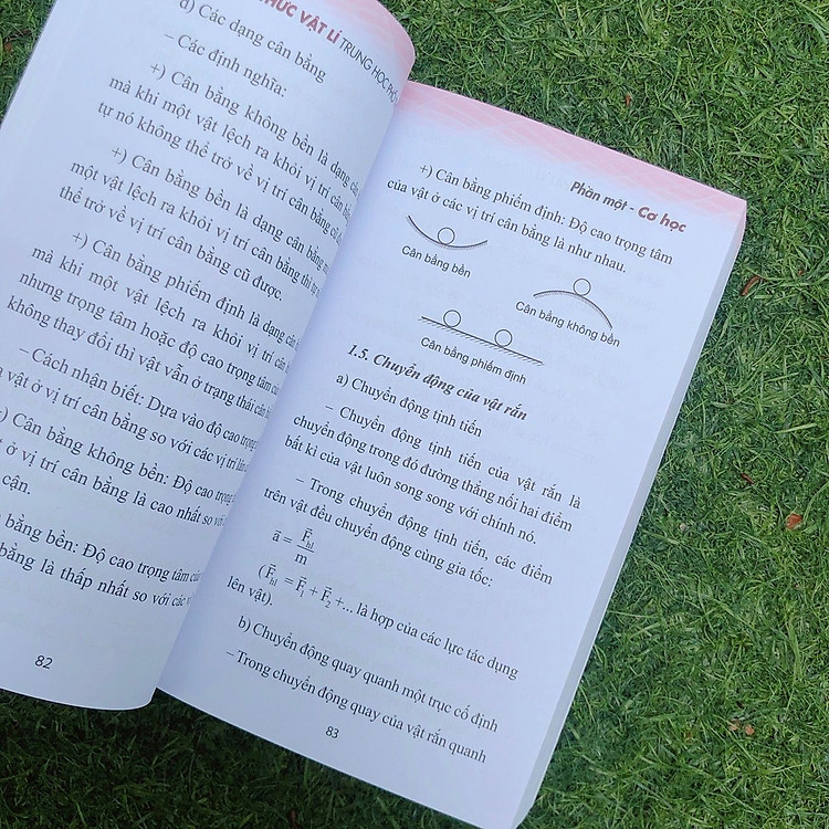 Sổ Tay Kiến Thức Trung Học Phổ Thông: Toán - Lí - Hóa - Ảnh 4