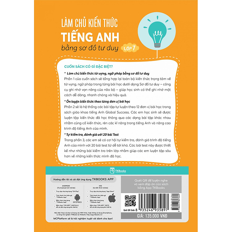 Làm Chủ Kiến Thức Tiếng Anh Bằng Sơ Đồ Tư Duy Lớp 7 - Ảnh 2