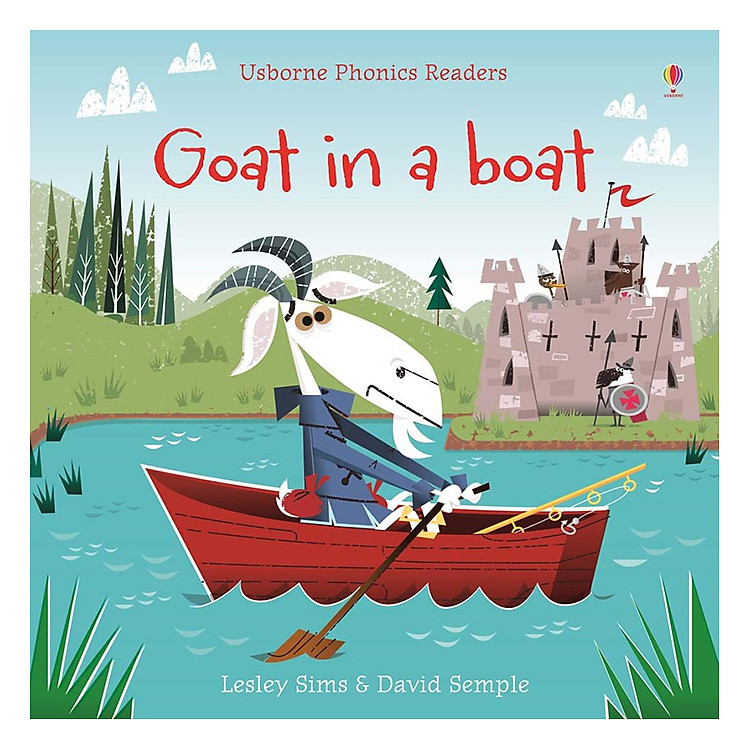 Sách Usborne Goat in a boat