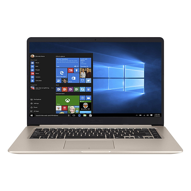 Laptop Asus Vivobook A411UA-EB447T Core i3-7100U/Win10 (14.1 inch) - Gold - Hàng Chính Hãng