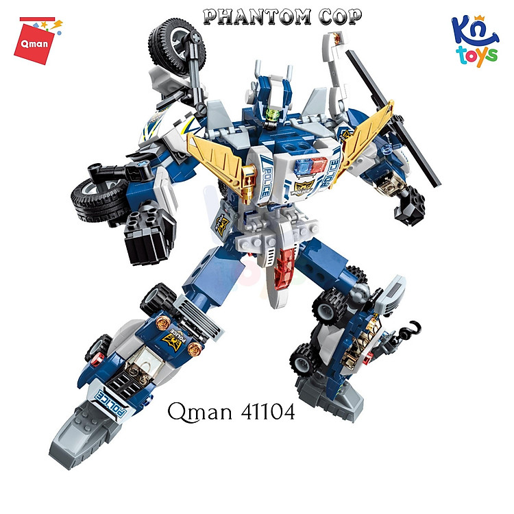 Mua tại MyKingdom: Đồ chơi xếp hình Qman 41104 - Cảnh sát - Ngập tràn khuyến mãi