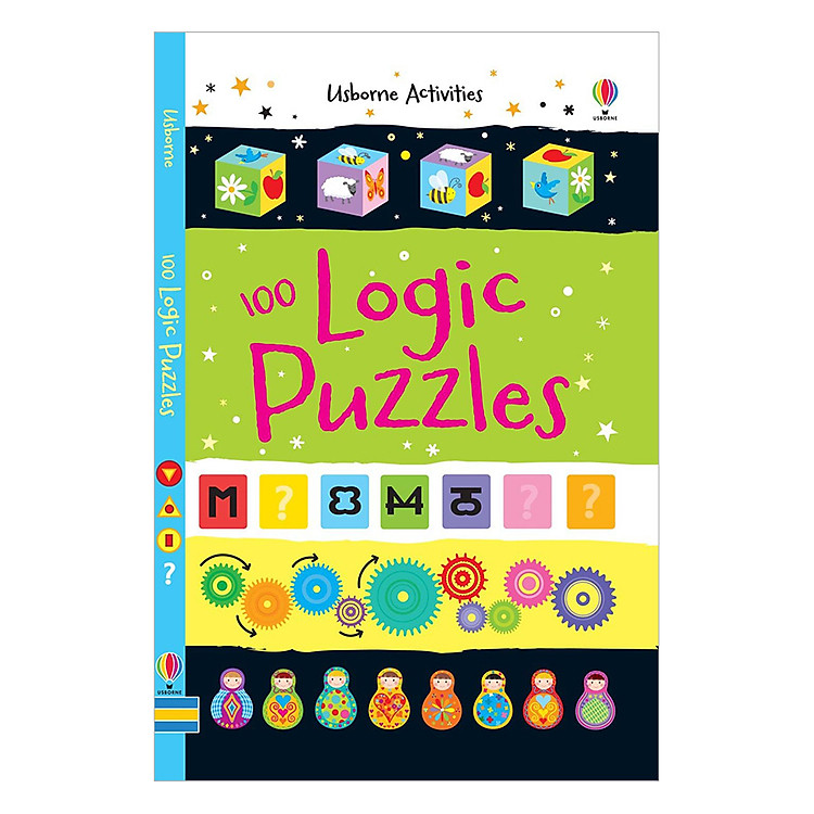 Sách Usborne 100 Logic Puzzles
