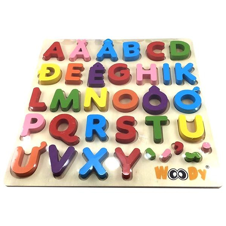 Tìm mua tại Avakids: Bảng Chữ Cái Tiếng Việt Woody - Ngập tràn khuyến mãi