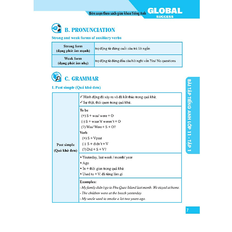 GLOBAL SUCCESS - Bài tập tiếng anh lớp 11 Tập 1 (có đáp án) - Ảnh 5