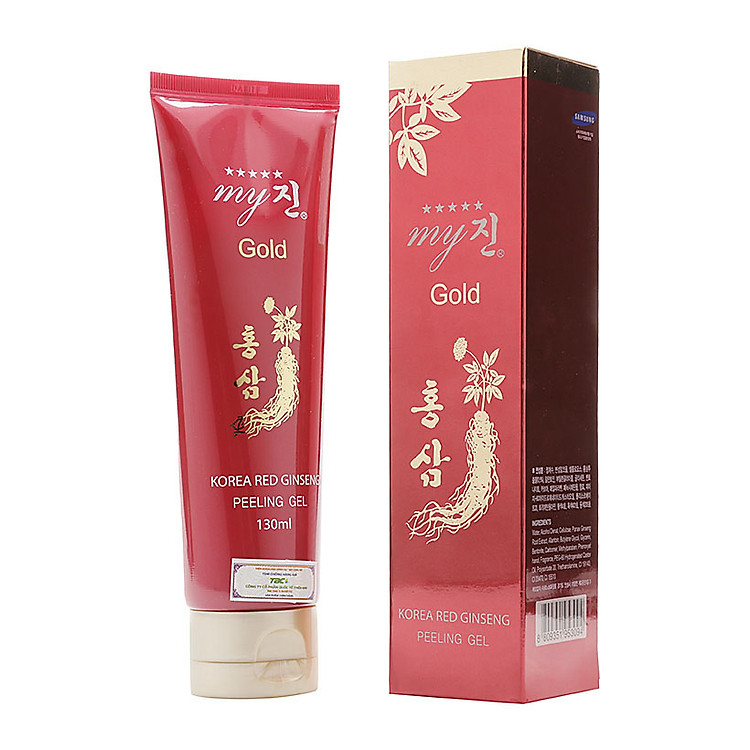 Tẩy tế bào chết hồng sâm Korea Red Ginseng Peeling Gel My Jin Gold 130ml