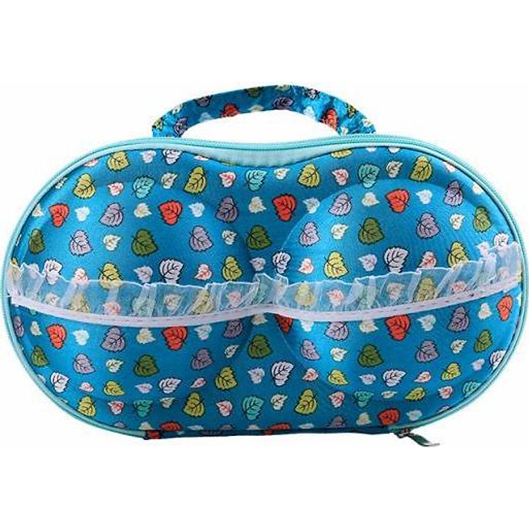 Hộp đựng áo lót tiện dụng - Họa tiết Xanh chiếc lá