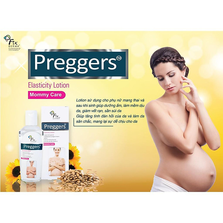 Sữa Dưỡng Ẩm Fixderma Preggers 100ml Chính hãng Giá tốt - Hình ảnh 5