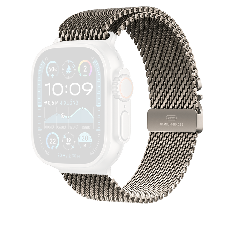 Dây Đeo Titanium Dành Cho Apple Watch Ultra 2/ 1, Apple Watch Series 10-1/SE/SE 2022, Kai.N Titan Pro_ Hàng Chính Hãng