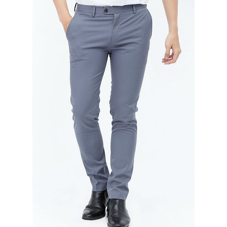 Quần Tây Nam Titishop QTN58 - Xám Xanh