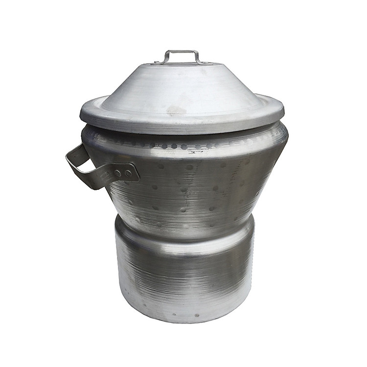 Nồi chõ nấu đồ xôi, hấp cách thủy nhôm đúc đa năng TL nhiều kích cỡ.