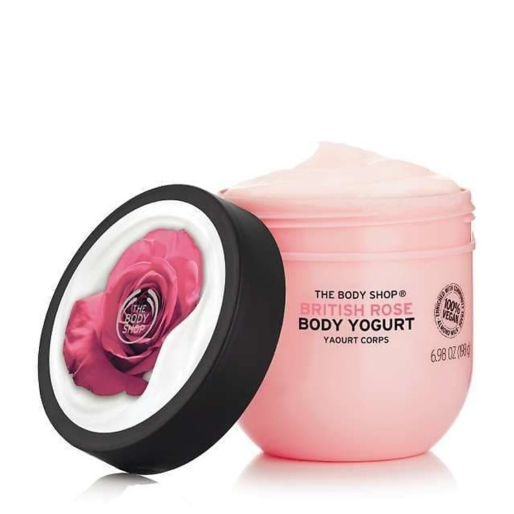 Sữa Chua Dưỡng Thể The Body Shop Body Yogurt British Rose 200ml