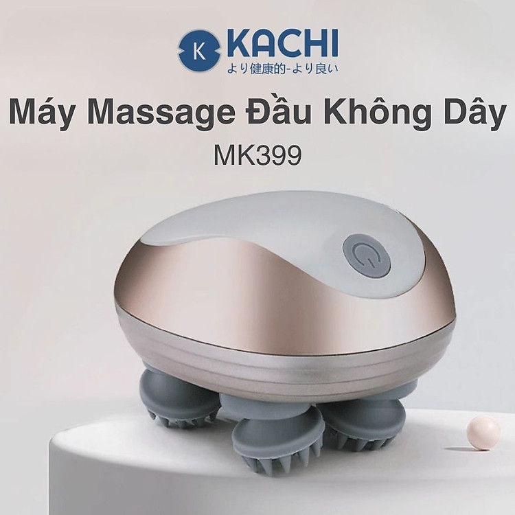 Máy Massage Đầu Không Dây Kachi MK399 - Hàng chính hãng