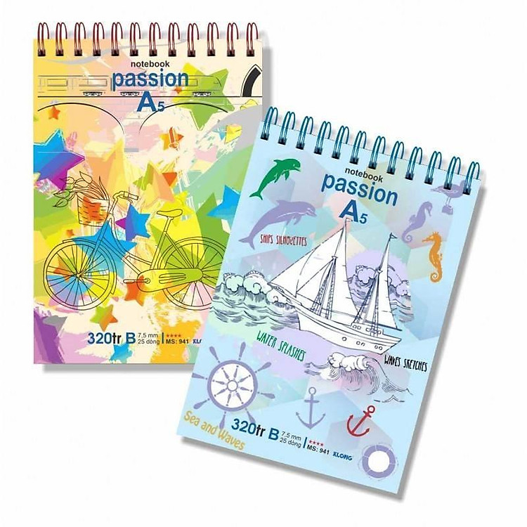 Sổ LX Kép Ngang A5 (320 trang)