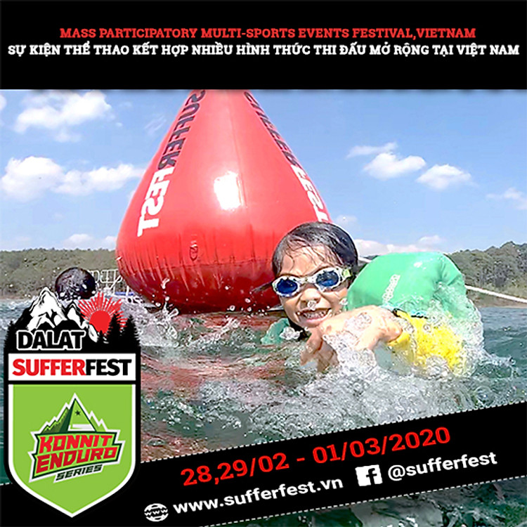 Cuộc đua 3 môn phối hợp Youth Tri-Series: 4.5km/3km/2km - Da Lat SufferFest 2020