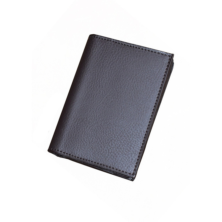 Ví Bóp Nam Nữ Nhỏ Gọn Cao Cấp Nhiều Ngăn Để Name Card Danh Thiếp Thẻ Galaxy Store GVMB04 (Nâu) (8x10.5cm)