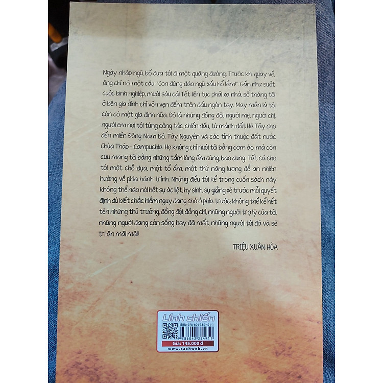 Lính Chiến - Trung Tướng - Anh Hùng Lực Lượng Vũ Trang Triệu Xuân Hòa - Ảnh 2