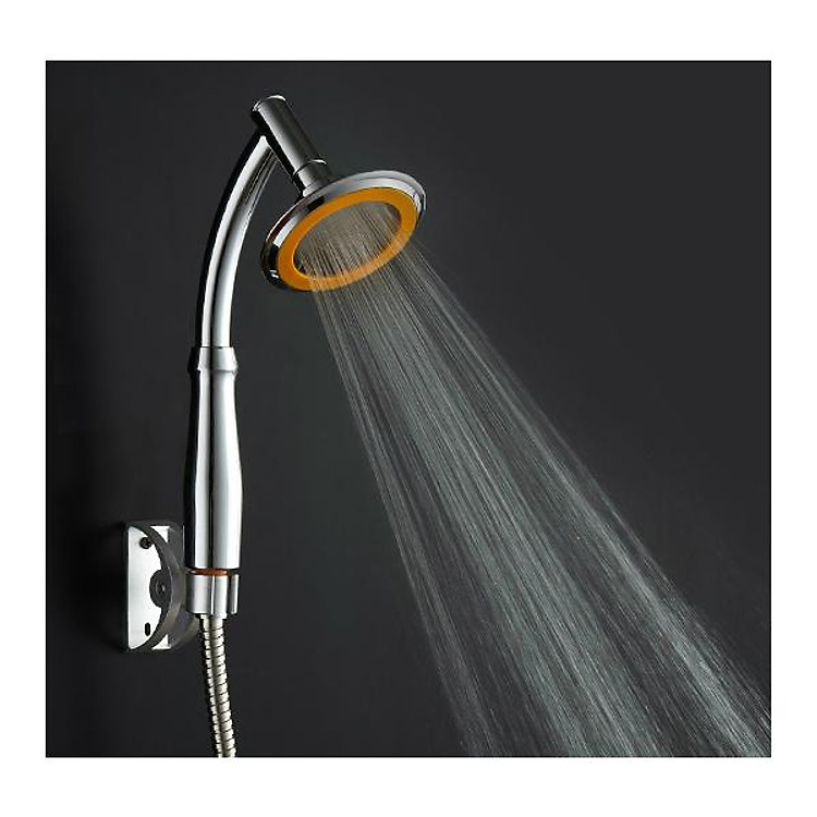 Vòi sen tắm LUVA VS6, bật tắt trên thân sen, bát sen rộng 11cm