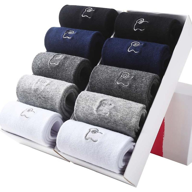 Combo 10 vớ cotton nam BEJIROG