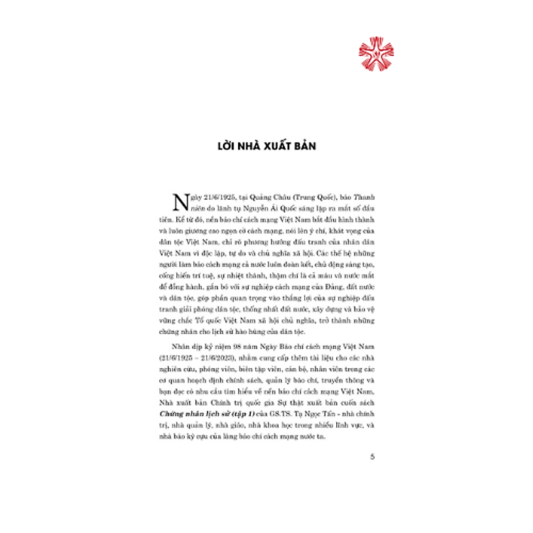 Chứng Nhân Lịch Sử (Tập 1) (Bản In 2023) - Ảnh 3