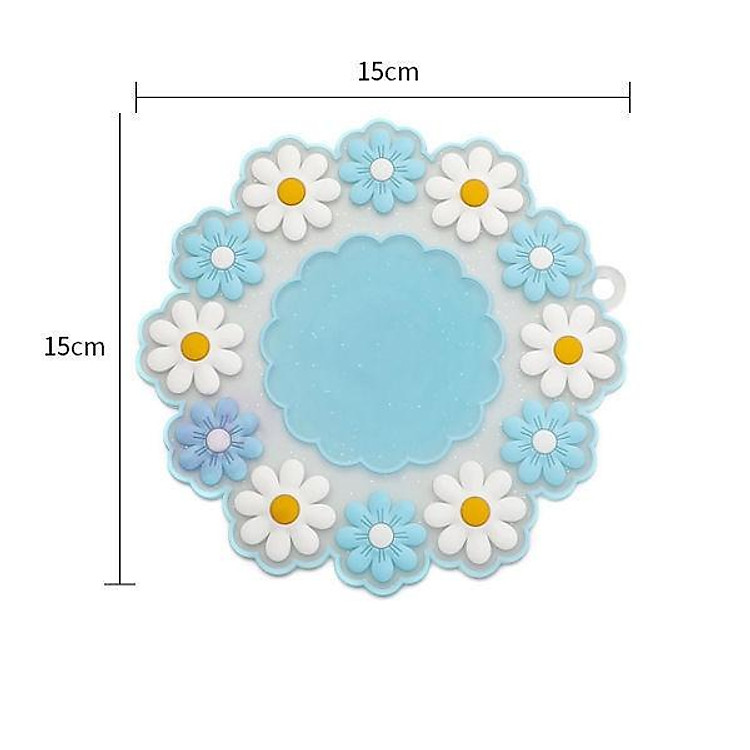 Tấm Lót Đổ Sáp Niêm Phong Sealing Wax - LS2 Silicon Hoa Xanh - Ảnh 3