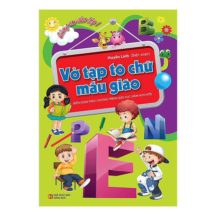 Sách Cùng Em Vào Lớp 1 - Chữ Mẫu Giáo
