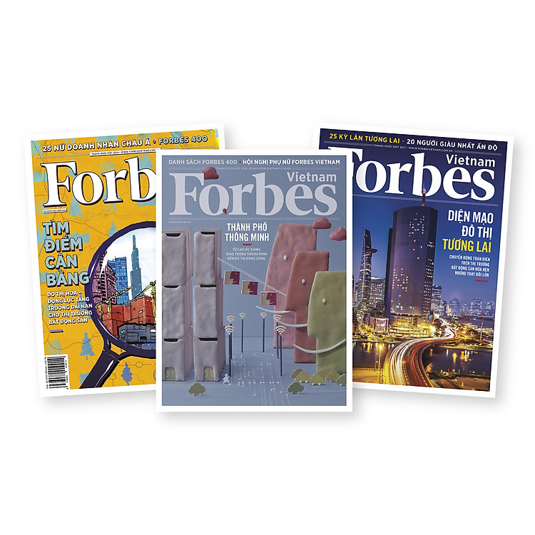 Combo tạp chí Forbes Việt Nam chủ đề bất động sản