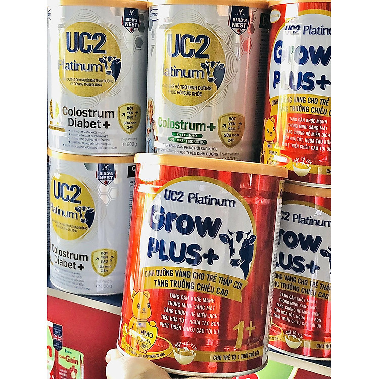 Sữa bột UC2 Platinum Grow Plus 800g Uy tín Giá rẻ - Hình ảnh 4