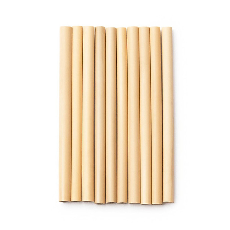 Bộ 10 ống hút tre