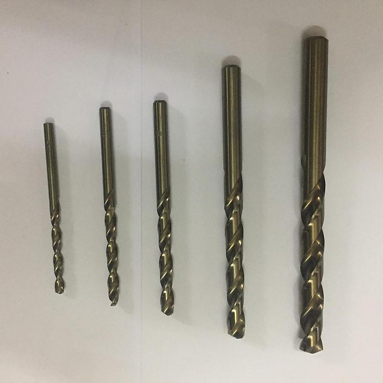 Bộ 5 mũi khoan sắt,thép,inox HSS Coban phủ titanium