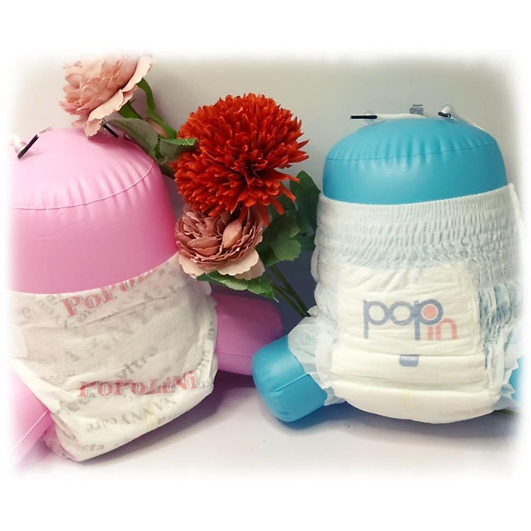 Combo 6 tã dán POPOLINI size M Chính hãng Ưu đãi - Hình ảnh 2