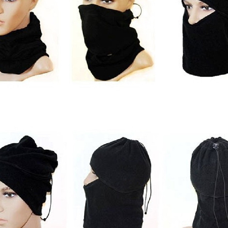 Mũ trùm đầu ninja nỉ đa năng