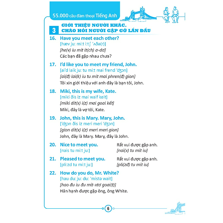 55000 câu đàm thoại Tiếng Anh (tái bản 03) - Ảnh 4