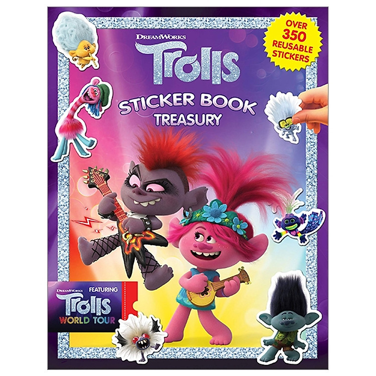 DreamWorks Trolls Sticker Book Treasury