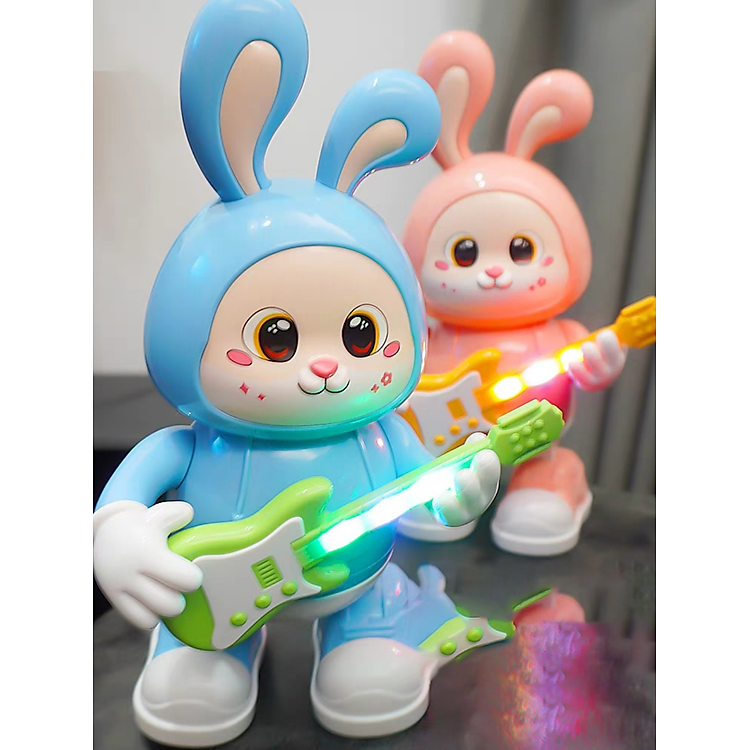 Mua Đồ chơi thỏ đánh đàn cho bé Chính hãng Tiết kiệm - Hình ảnh 5