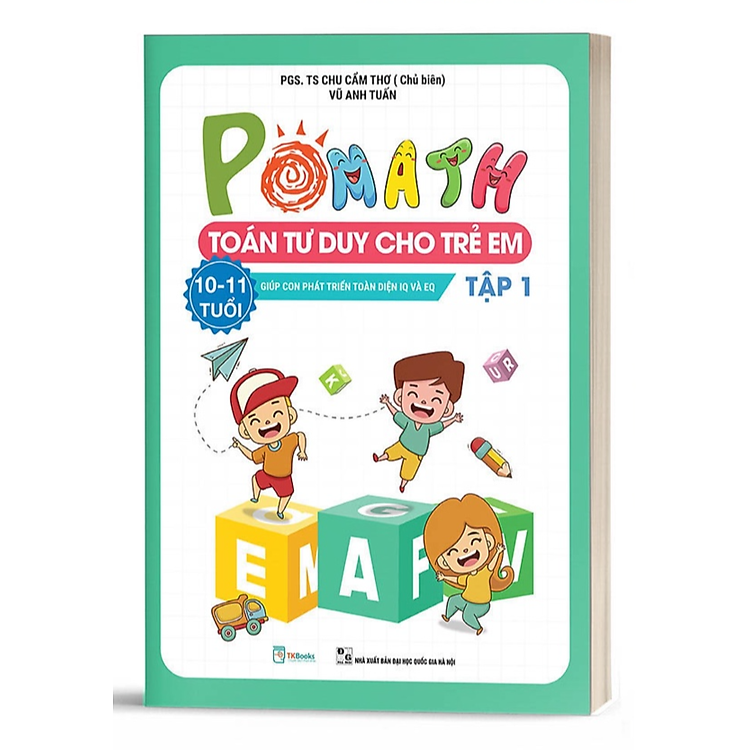 Pomath Toán Tư Duy Cho Trẻ Em Lớp 5 (Tập 1)