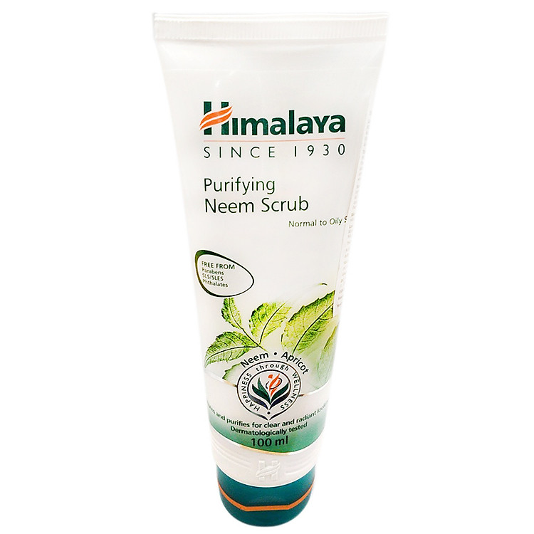 Kem Tẩy Da Chết Neem Cho Da Thường Đến Da Dầu Himalaya Herbals (100ml)