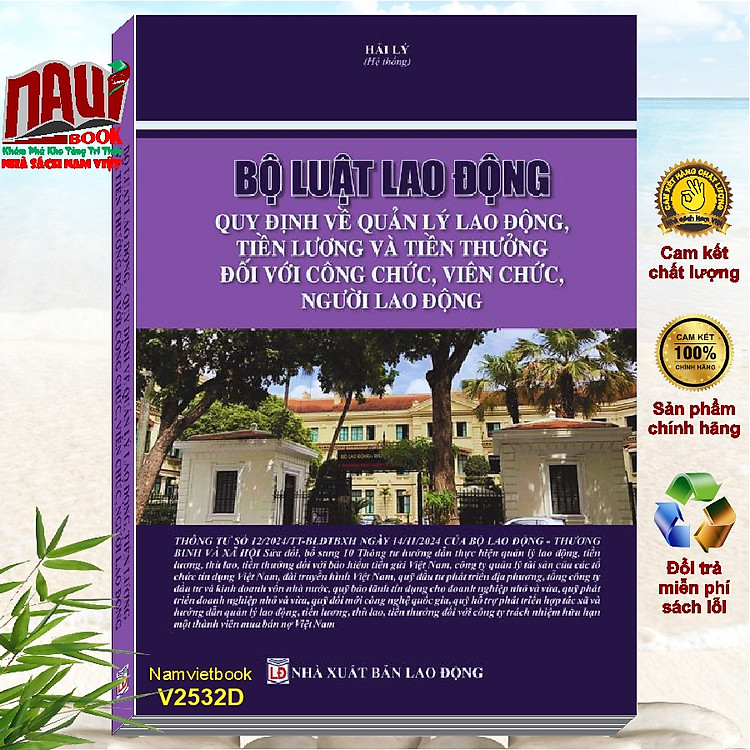 Bộ Luật Lao Động – Quy Định Về Quản Lý Lao Động, Tiền Lương Và Tiền Thưởng (V2532D)