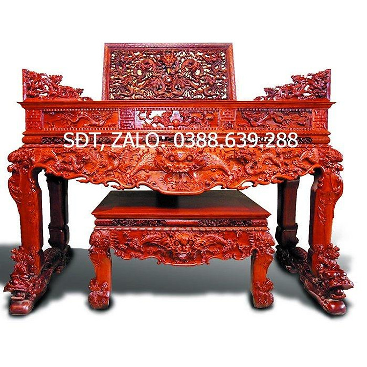 Án gian thờ bàn thờ tủ thờ gỗ hương